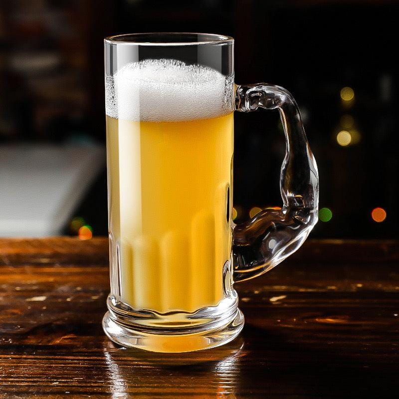 Bold Grip Beer Mug - Set Of 2-Small Size