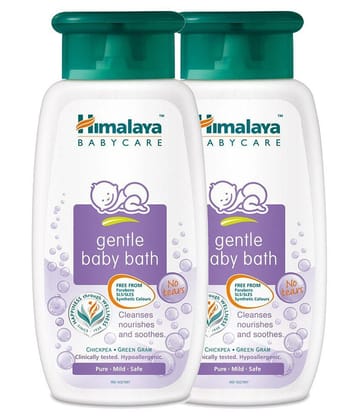Himalaya Gentle Baby Bath 400ml- Pack of 2