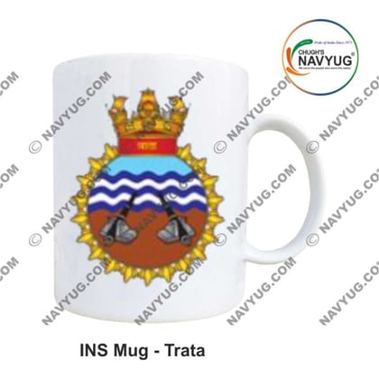 ArmyNavyAir INS Trata Mug (350ml) | Premium Ceramic Crest Design | Defence Memorabilia ArmyNavyAir INS Trata Mug (350ml) | Premium Ceramic Crest Design | Defence Memorabilia