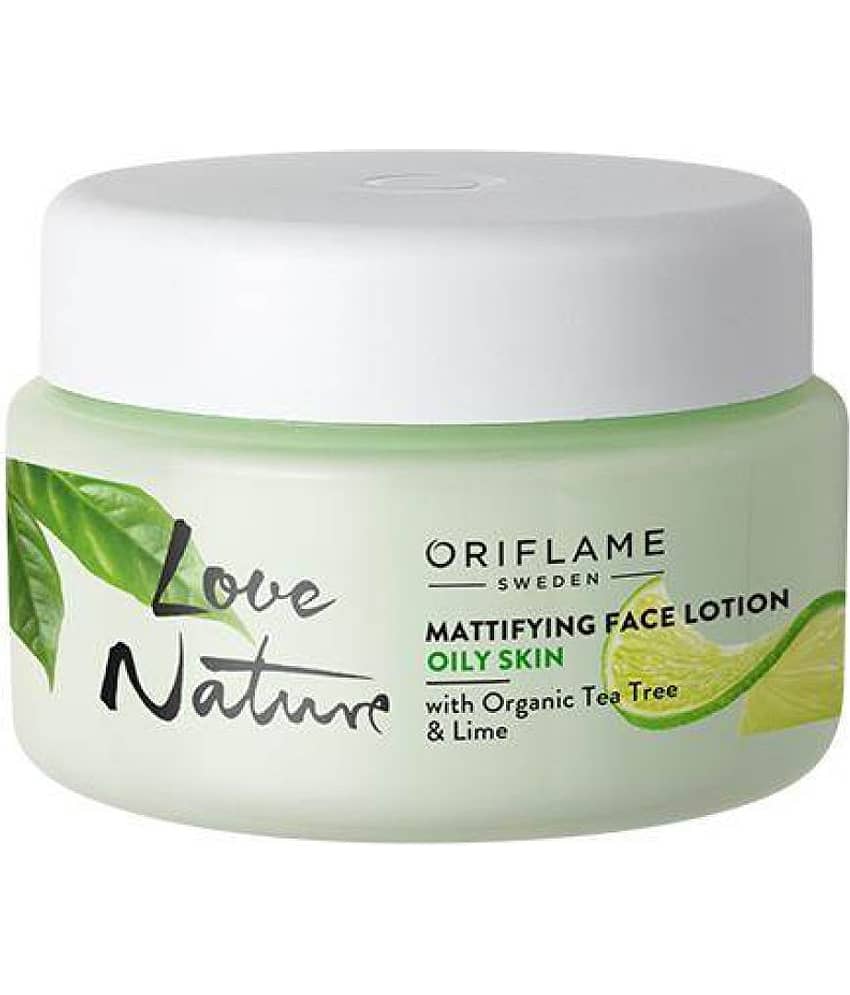 MOISTURISE Mattifying Face Lotion with Organic Tea Tree & Lime Body Lotion ( 50 mL )