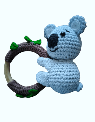 Rattle Koala Crochet Toy