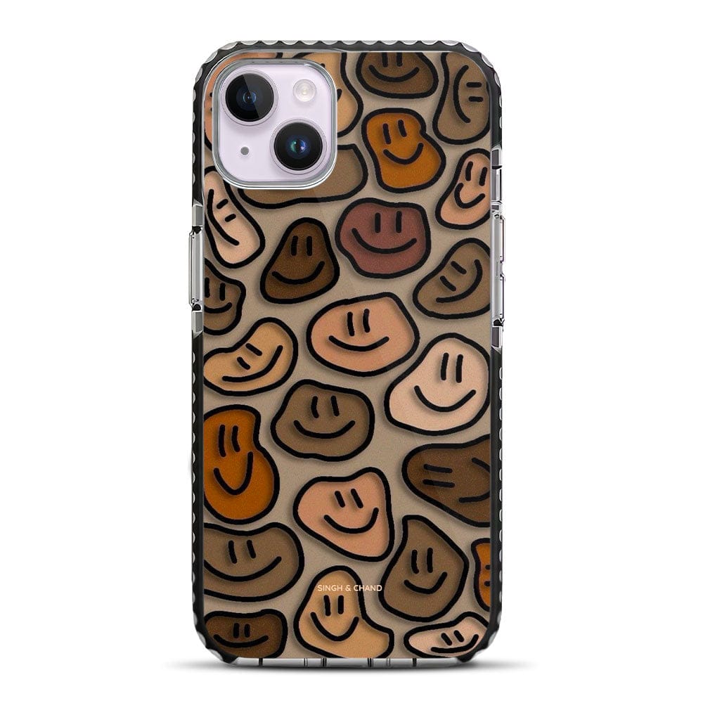 Smiley Rock Pinterest inspired iPhone 14 Plus Stride Phone Case-Stride