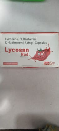 Lycosan Red. Softgel capsules 