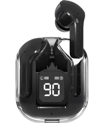 Life Like Transparent UltraPod In Ear TWS Black