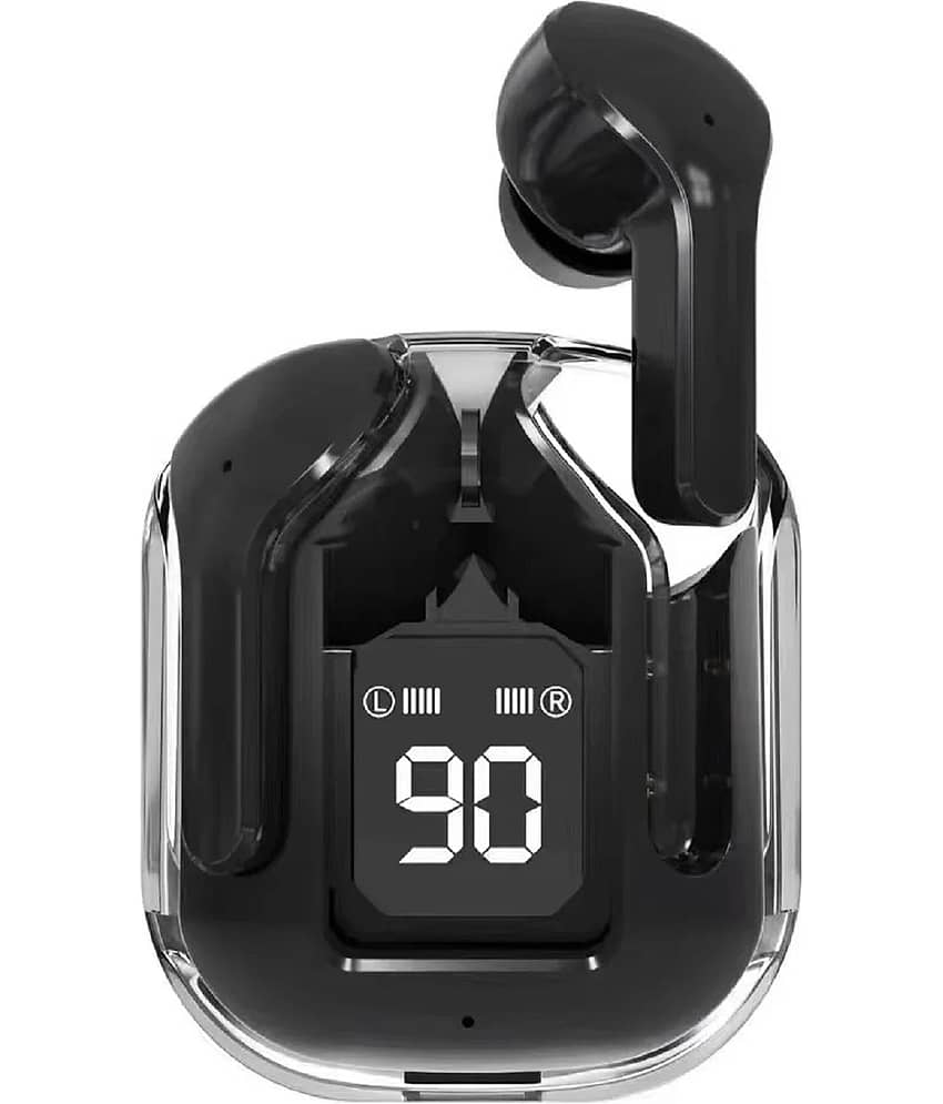 Life Like Transparent UltraPod In Ear TWS Black