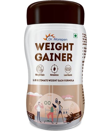 Dr. Morepen High Protein Weight Gainer with 1:5 Real Weight Gain Formula (500 g, Irish Chocolate)