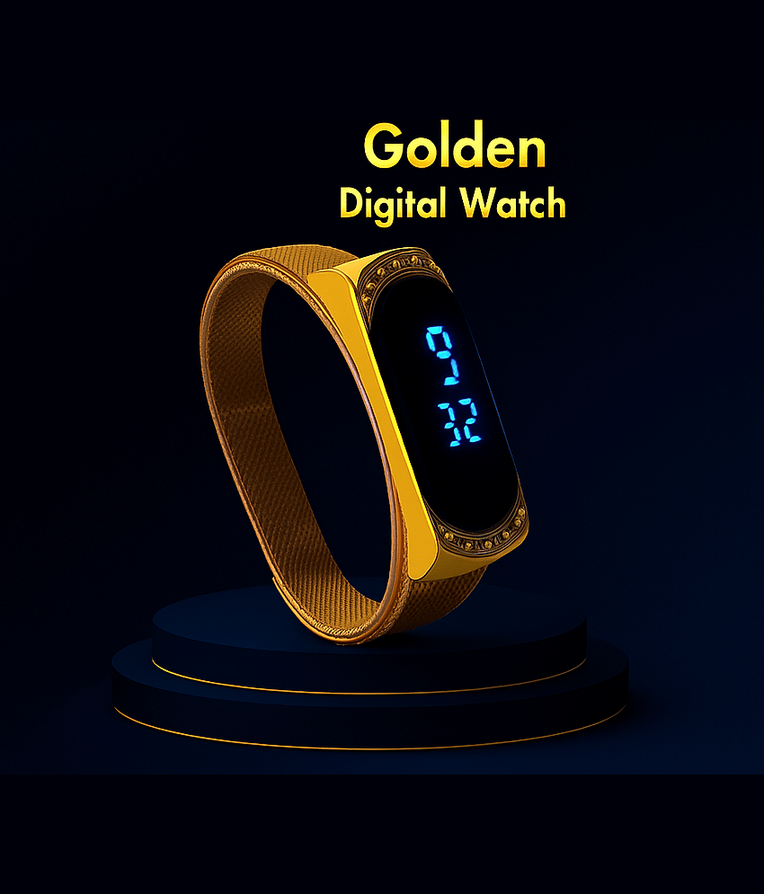 Fadiso Fashion Gold Metal Analog Men's Watch