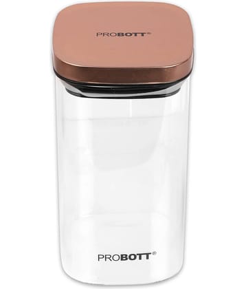Probott - Glass Transparent Dal Container ( Set of 1 - 1400 ml )