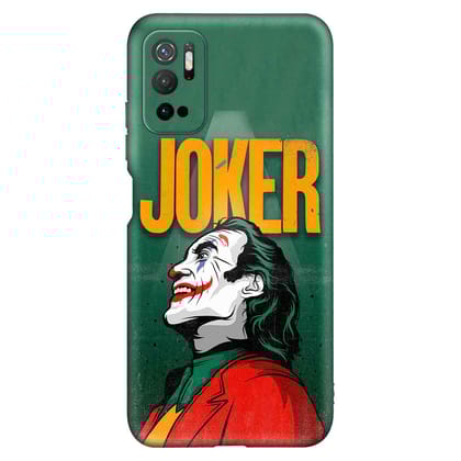 Joker POCO M3 PRO Premium Embossed Mobile cover