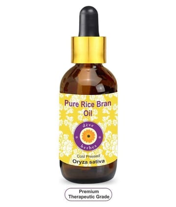 Deve Herbes Pure Rice Bran Carrier Oil 50 ml