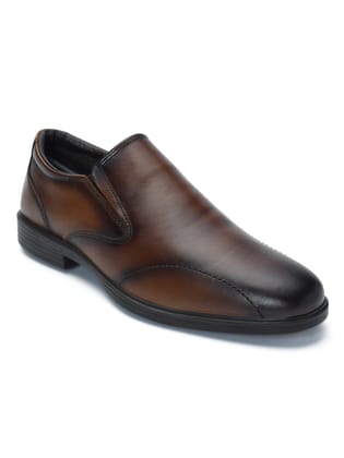 City EC-04 Men Brown Formal Shoes-43/9