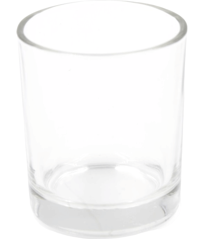 Green plant indoor Set of 1 PCS Glass Plain Shot Glasses 40 ml ( Pack of 1 ) Transparent