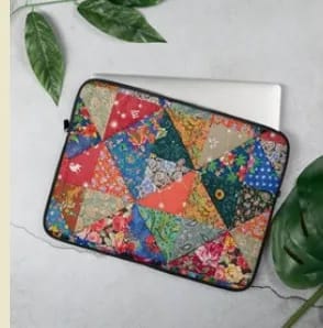 PATCHWORK LAPTOPBAG