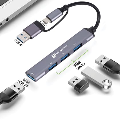 Slimport 4C USB-C+A to USB-A  x 4 Port Hub UL1205