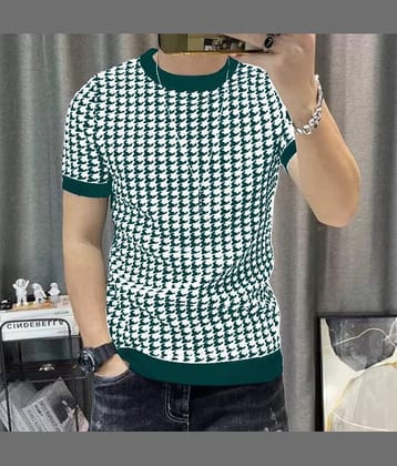 STI Polyester Regular Fit Printed Half Sleeves Men's Round T-Shirt - Multicolor4 ( Pack of 1 )