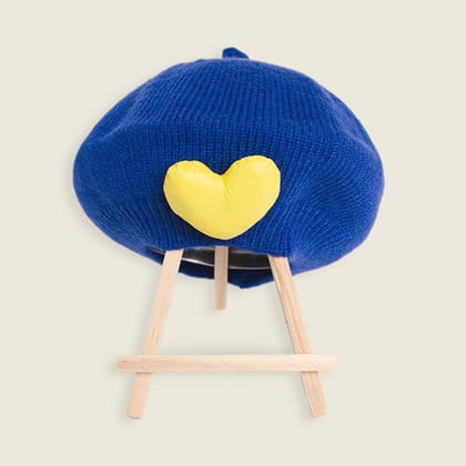 Baby Beret Hats-Midnight Blue