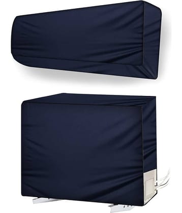 Single PVC Navy AC Cover for 1.5 Ton Split AC