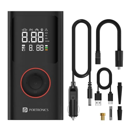 Vayu Rechargeable 2-in 1 Tyre Inflator