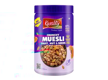 Kwality Muesli Crunchy Fruit & Nut Jar (1 kg)