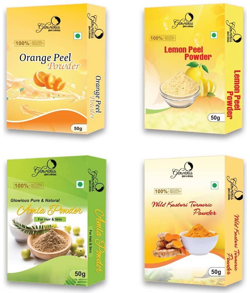 glowious - Skin Toning Face Pack for Normal Skin ( Pack of 4 )