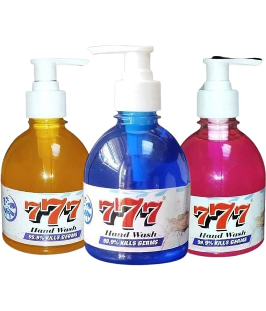 777 Moisturizing Hand Wash 900 mL ( Pack of 3 )