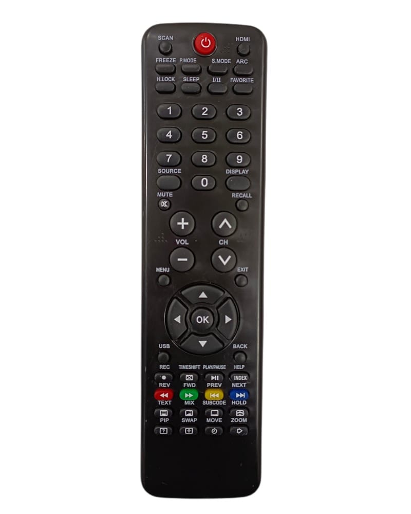 Remote No. HTR-D18A (with USB Function), Compatible with Haier LCD or LED TV Remote Control (Exactly Same Remote will Only Work)