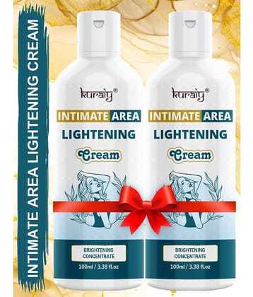 KURAIY Skin Whitening Cream For Dark/Age Spots, Uneven Skin Shade - 100ml Pack Of 3