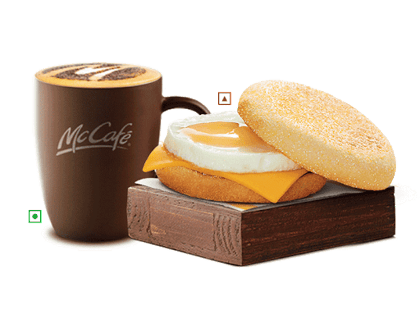 2PC Egg & Cheese McMuffin