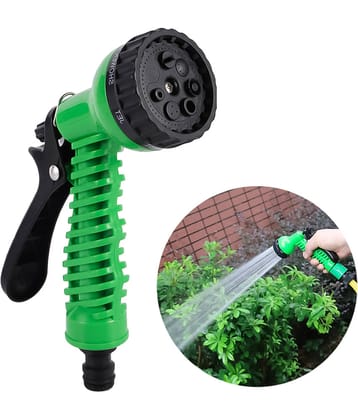 7 Pattern Garden Hose Nozzle, High Pressure Water Spray Gun, With Multi Adjustable Watering Patterns, Nozzles for Garden, Lawn, Car Wash