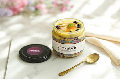Banana Blueberry Custard