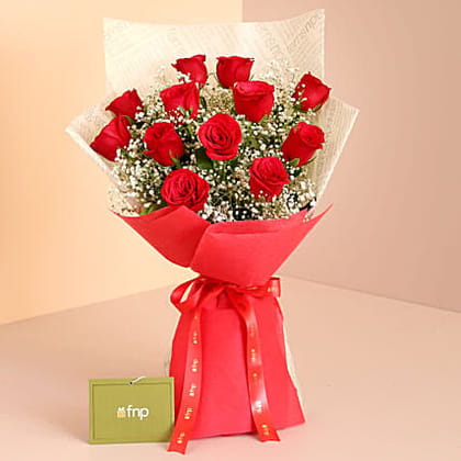 Confetti Of Love Red Color Roses Bouquet Confetti Of Love Red Color Roses Bouquet