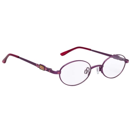 Hrinkar Metal Full Rim Oval eyeglass frames Kids Boy & Girl - HFRM-126-PNK
