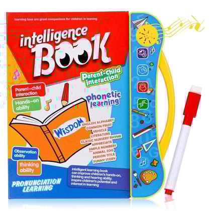 Interactive Intelligent Learning E-Book for Kids (Multicolor)