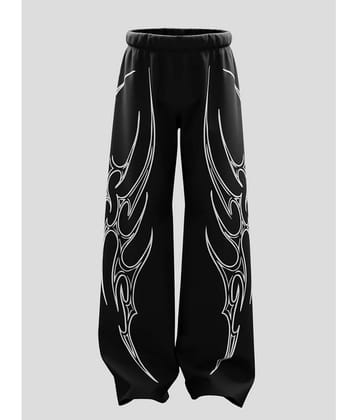 Glito Black Cotton Men's Joggers ( Pack of 1 )