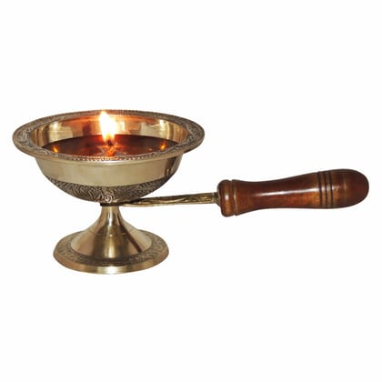 Brass Table Decor Deepak (FMAS684 C)