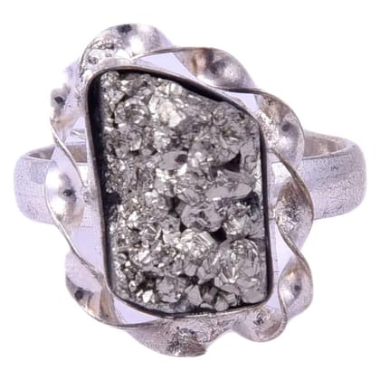 Pyrite Ring For Men And Women(KI_165) by Krishna Impex Pyrite Ring For Men And Women(KI_165) by Krishna Impex
