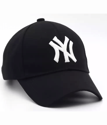 BAYEMA Pack of 1 Cotton Men's Cap ( Black )