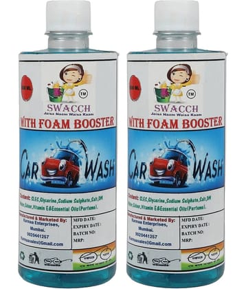 Car Wash With Foam Booster