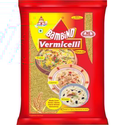 Bambino Vermicelli - Plain, 160g Bambino Vermicelli - Plain, 160g