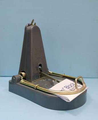 Pest-O-Katch PT8 Rat and Rodent Trap (Grey, 400g) | No Kill Open Form Design | Indoor & Outdoor Pest Control