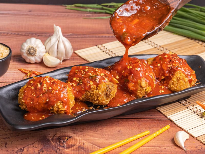 Soyabean Dragon Momos