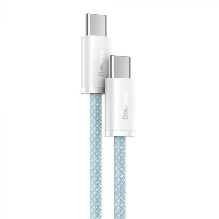 Baseus Dynamic Series USB Type-C to Type-C 100W Fast Charging Cables For Laptops CALD000202-1m / Blue