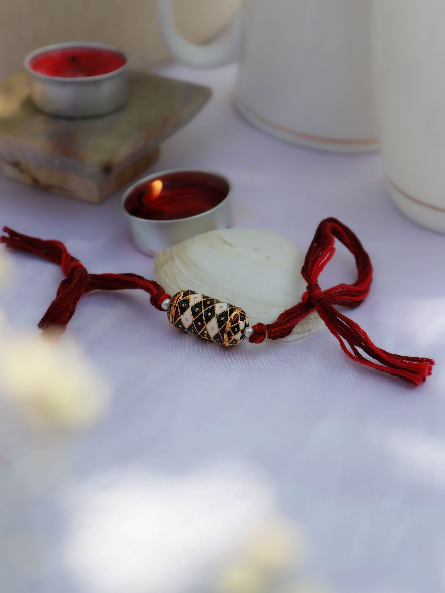Adith Red Rakhi-Red
