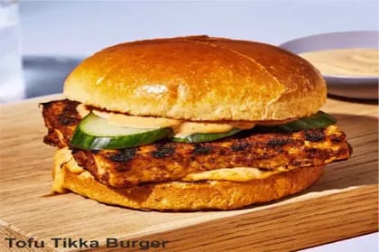Tofu Tikka Burger