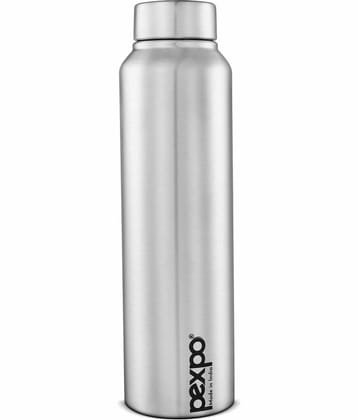 PEXPO 750 ml Stainless Steel Fridge Water Bottle (Set of 1, Red, Chromo)