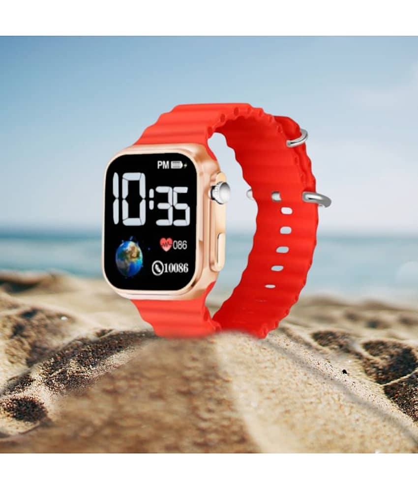 DECLASSE Rose Gold Dial Digital Boys Watch ( Pack of 1 )