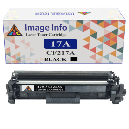 ImageInfo 17A Black Toner Cartridge for HP CF217A Compatible-BLACK