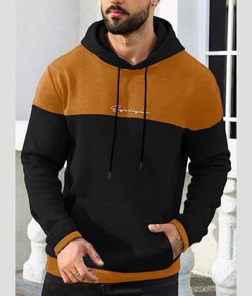 Eyebogler Cotton Blend Hooded Men's Sweatshirt - Grey ( Pack of 1 )