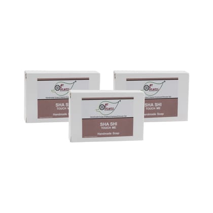 Artnweavess SHA SHI Touchme Handmade Soap NT, 100 gm - Pack of 3