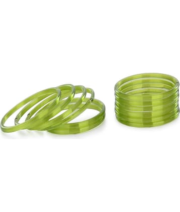 Somil Green Bangle Set ( Pack of 12 )